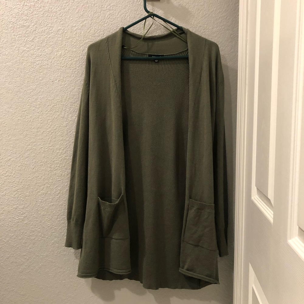 Dark Green Cardigan